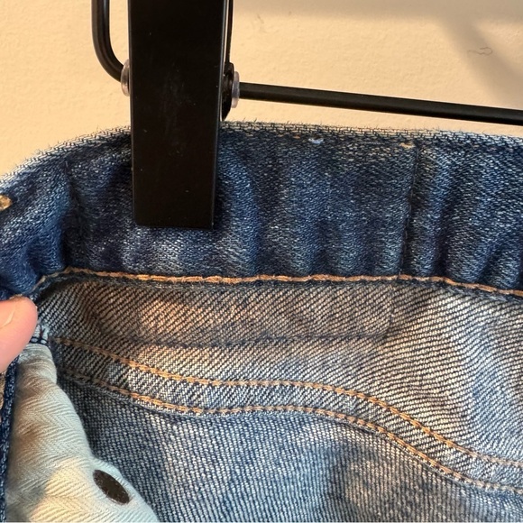 Moussy Vintage Howa Distressed Raw Hem Jeans Size 30 - Picture 5 of 6